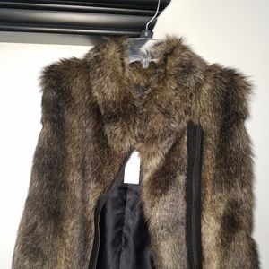 Banana Republic Fur vest